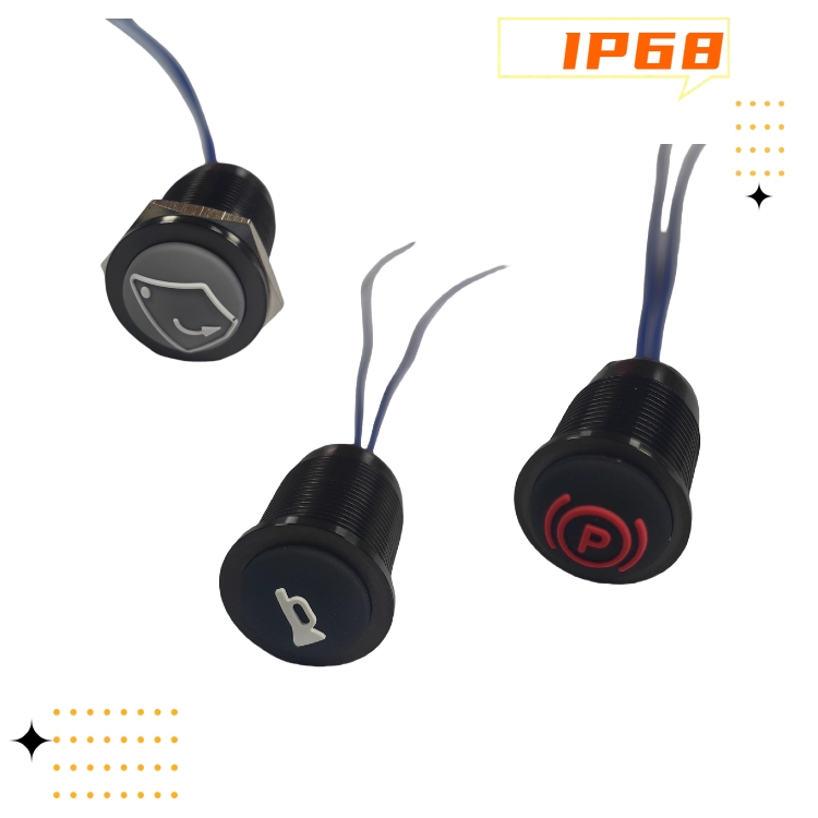 IP68金屬按鈕開關
